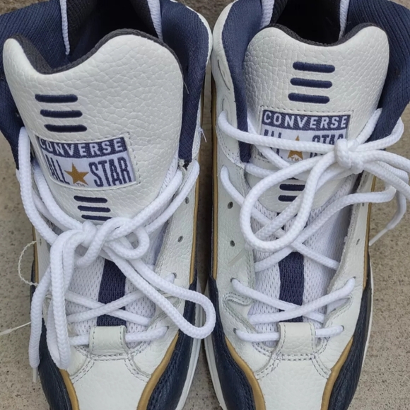 Vintage Converse All Star Chuck Taylor React High Top Shoes Sz 8.5 New Old Stock - Picture 4 of 8